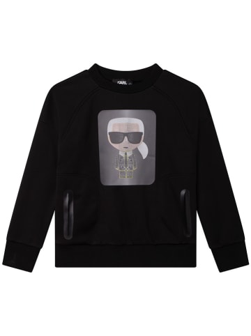 Karl Lagerfeld Kids Sweatshirt in Schwarz