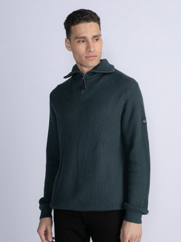 Petrol Industries Pullover in Blau