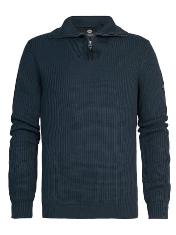 Petrol Industries Pullover in Blau