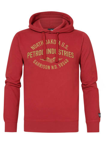 Petrol Industries Bluza w kolorze czerwonym