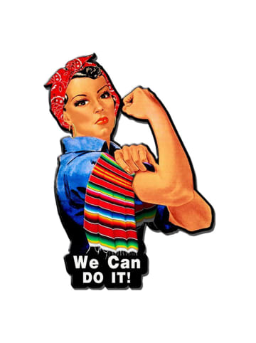 Clayre & Eef Bord meerkleurig - (B)39 x (H)58 cm