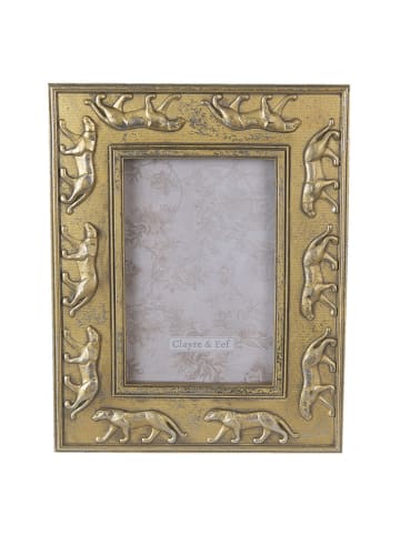 Clayre & Eef Fotolijst goudkleurig - (B)18 x (H)23 cm
