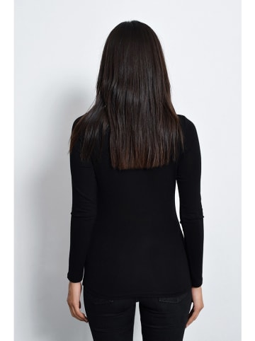 Cool and sexy Longsleeve in Schwarz