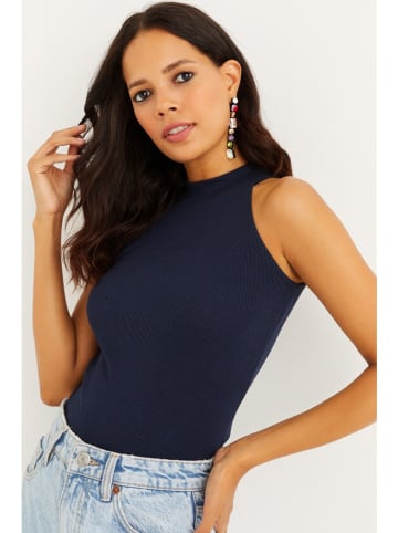 Cool and sexy Top donkerblauw