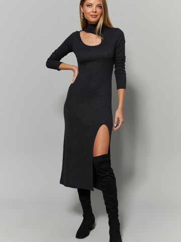 Cool and sexy Jurk antraciet