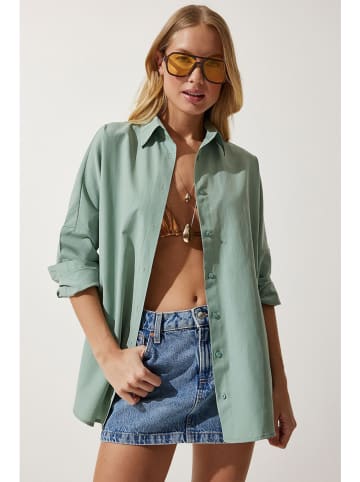 Happiness Istanbul Blouse mintgroen