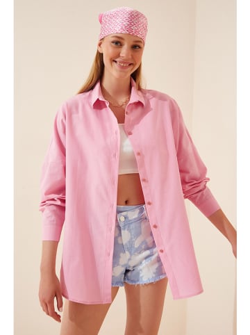 Happiness Istanbul Bluse in Rosa