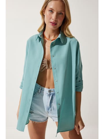Happiness Istanbul Blouse "Happiness Istanbul" turquoise