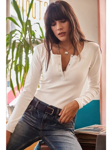 Olalook Longsleeve in Weiß