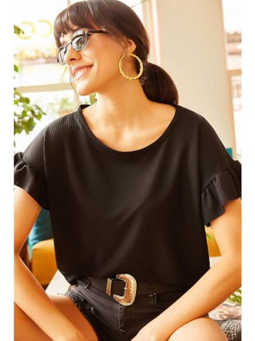 Olalook Shirt in Schwarz