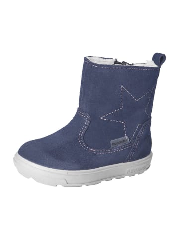 PEPINO Leder-Winterstiefel "Cosa" in Blau