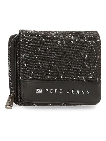 Pepe Jeans Portemonnee zwart - (B)10 x (H)8 x (D)3 cm