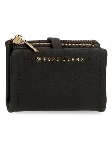 Pepe Jeans Portemonnee zwart - (B)14,5 x (H)9 x  (D)2 cm