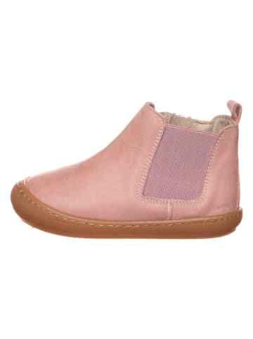 kmins Leder-Boots in Rosa