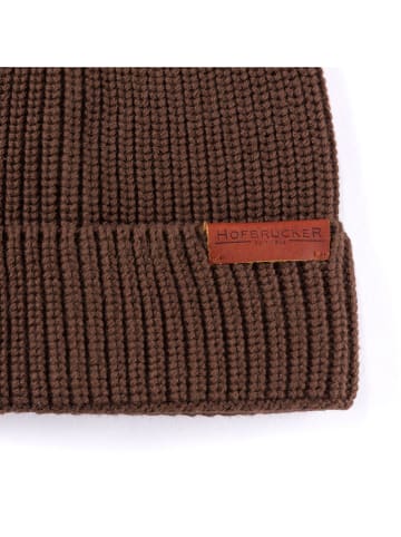 Hofbrucker Beanie bruin