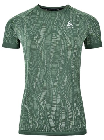 Odlo Functioneel shirt "Zeroweight Ceramicool" groen