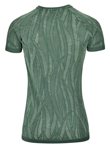 Odlo Koszulka funkcyjna "Zeroweight Ceramicool" w kolorze zielonym