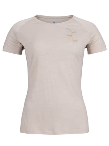 Odlo Funktionsshirt "Ascent" in Creme