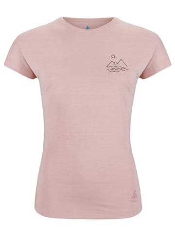 Odlo Koszulka funkcyjna "Ascent" w kolorze jasnoróżowym