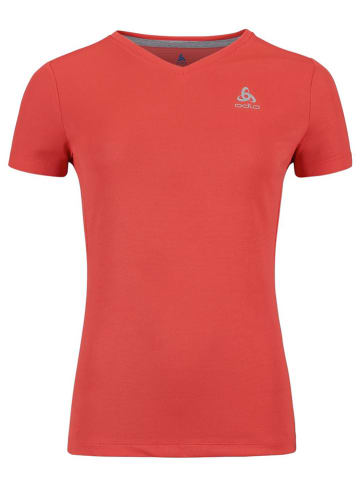 Odlo Koszulka funkcyjna "F-Dry" w kolorze czerwonym