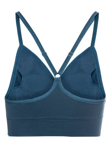 Odlo Sport-BH "Seamless Soft 2.0" in Dunkelblau - Low