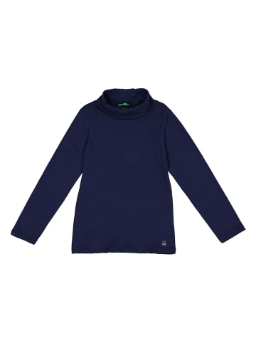 Benetton Logsleeve in Dunkelblau