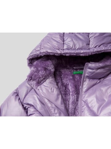 Benetton Winterjacke in Lila