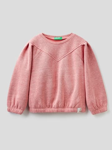 Benetton Bluza w kolorze różowym