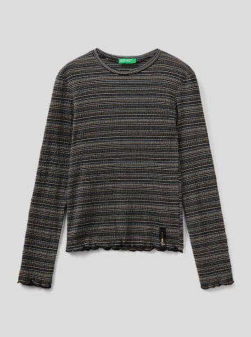 Benetton Longsleeve in Schwarz