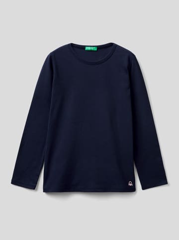 Benetton Longsleeve donkerblauw