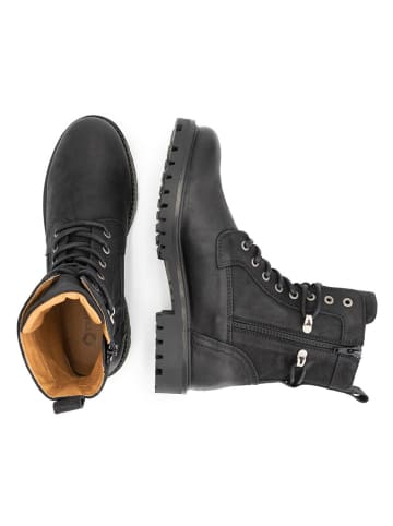 Travelin` Leren boots "Kvistrup" zwart