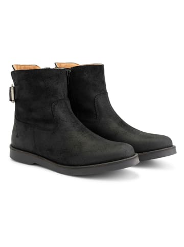 Travelin` Leren boots "Launay" zwart