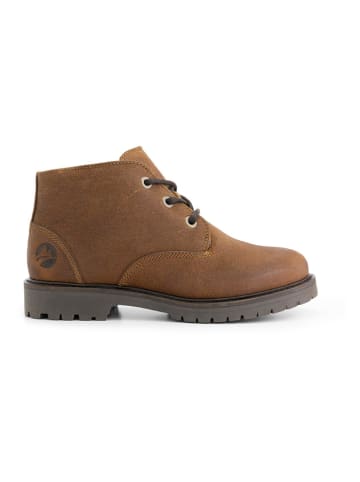 TRAVELIN' Leder-Boots "Thorning" in Hellbraun