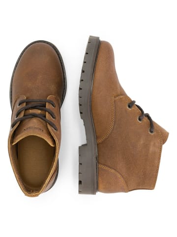 TRAVELIN' Leder-Boots "Thorning" in Hellbraun