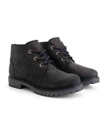 TRAVELIN' Leren boots "Thorning" zwart