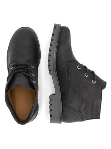 TRAVELIN' Leder-Boots "Thorning" in Schwarz