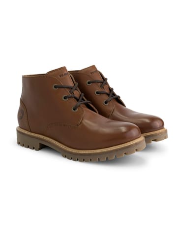 TRAVELIN' Leder-Boots "Tovgard" in Hellbraun