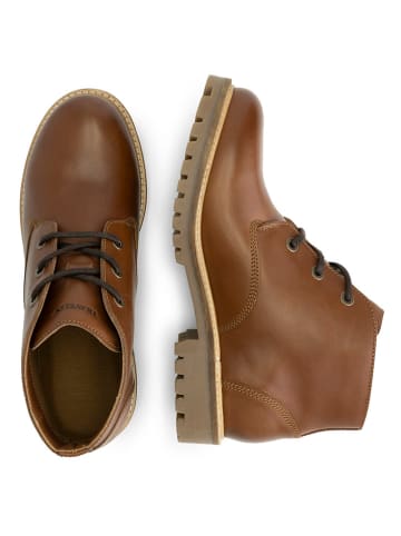 TRAVELIN' Leder-Boots "Tovgard" in Hellbraun