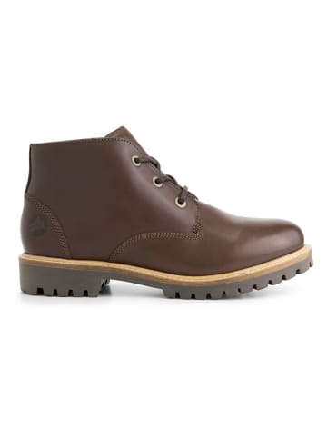 TRAVELIN' Leder-Boots "Tovgard" in Braun