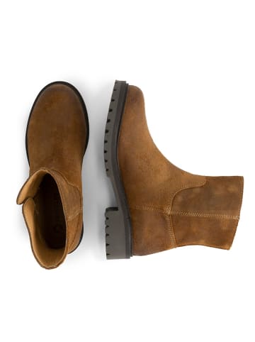 Travelin` Leder-Boots "Venning" in Hellbraun