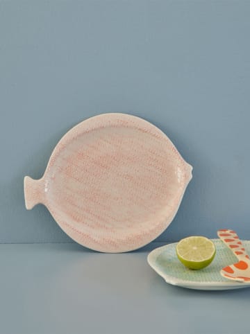 Rice Dessertbord "Fish" lichtroze - (L)25 x (B)21 cm