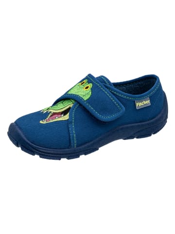 Fischer Markenschuh Pantoffels blauw