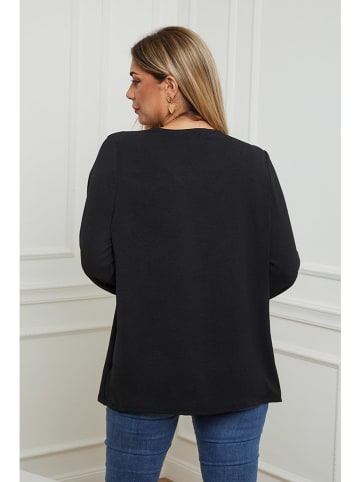 Plus Size Company Bluzka "Bedina" w kolorze czarnym