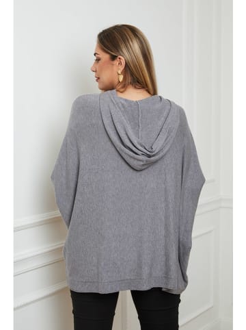 Plus Size Company Bluza "Caliss" w kolorze szarym