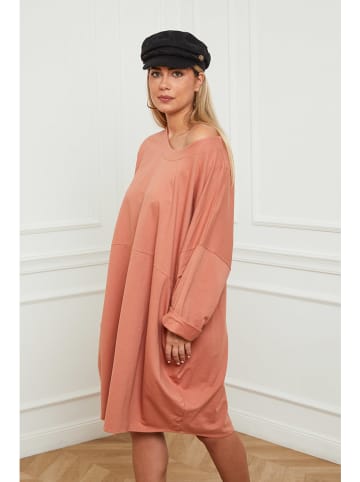 Plus Size Company Sukienka "Gorel" w kolorze karmelowym
