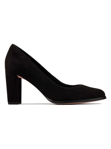 Clarks Leder-Pumps in Schwarz