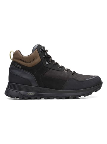 Clarks Leren wandelboots zwart