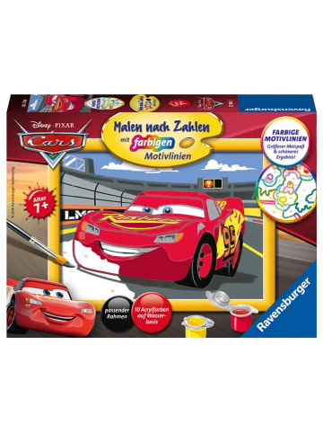 Ravensburger Malen nach Zahlen-Set "Lightning McQueen" - ab 5 Jahren