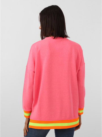 Zwillingsherz Sweatshirt "Dana" in Pink