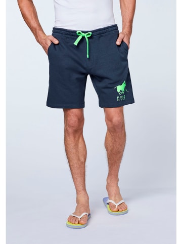 Polo Sylt Sweatshort donkerblauw